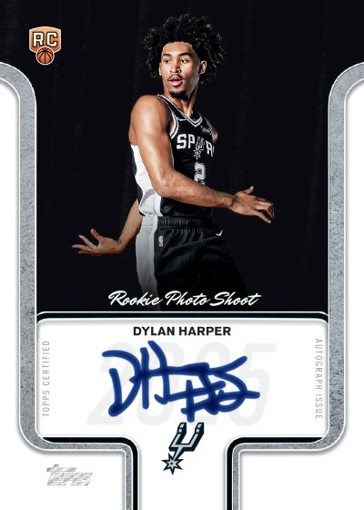 Dylan Harper Autograph 2025 Topps Basketball