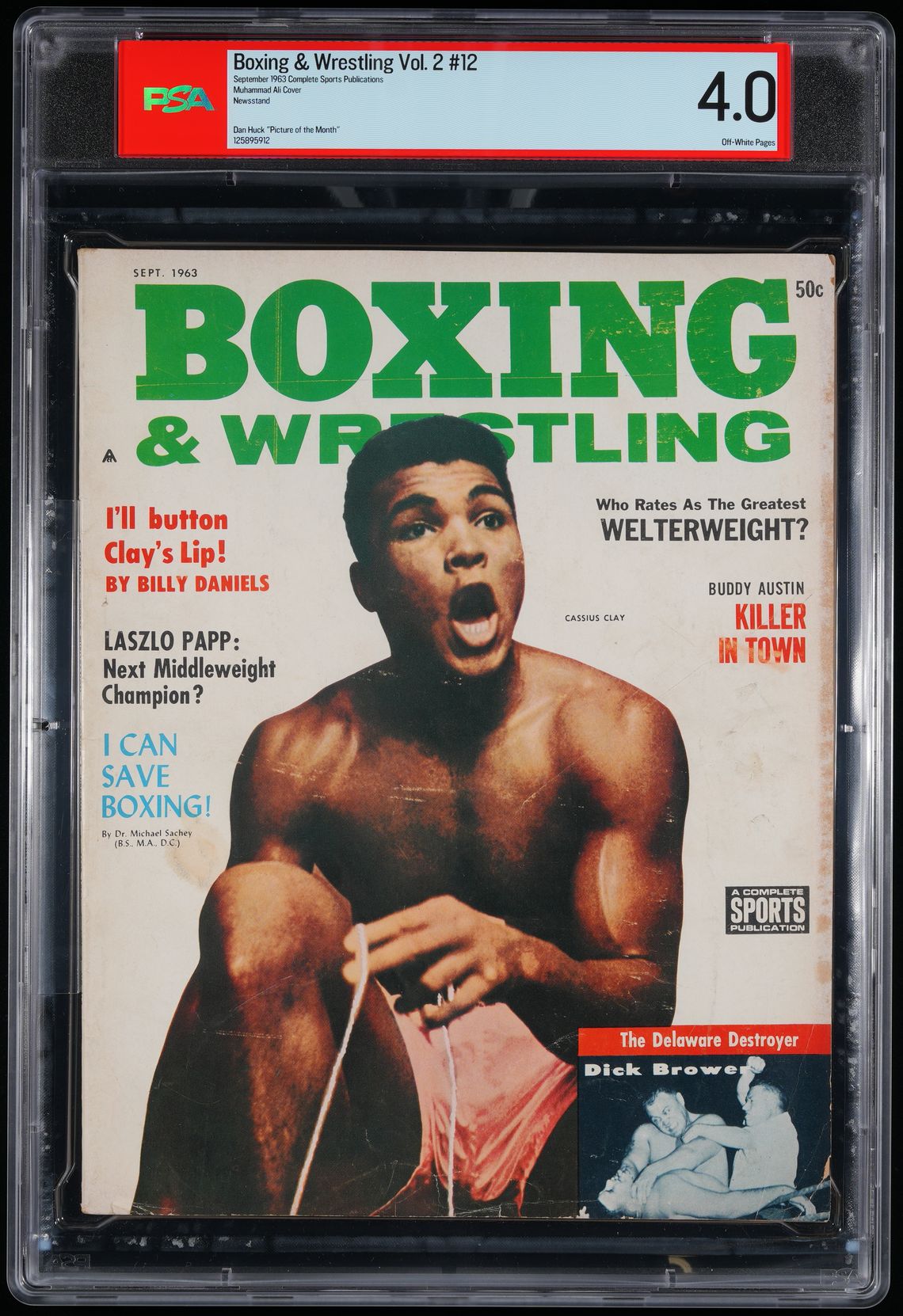 Muhammad Ali Boxing & Wrestling Magazine