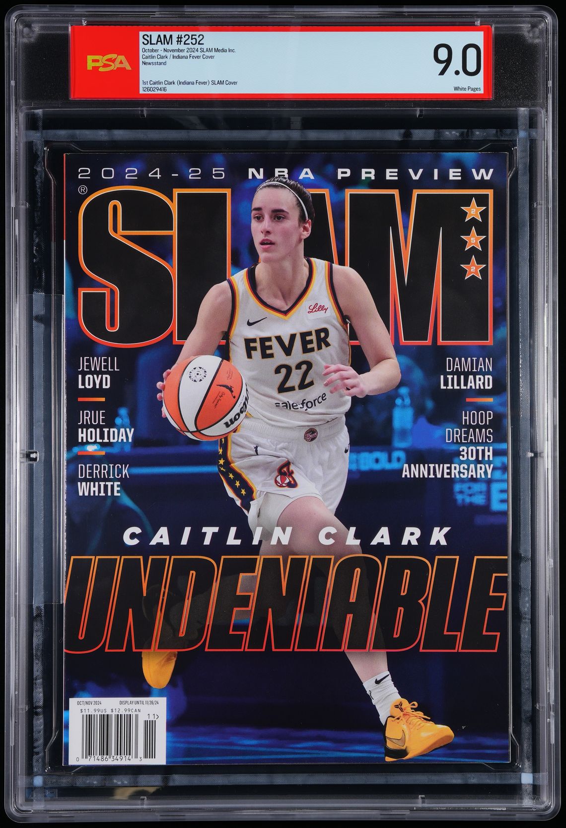 Caitlin Clark SLAM Magazine WNBA Rookie Fever